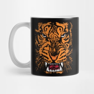 Tiger Face White Eyes Year of the Tiger 2022 Mug